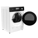 Uscator de rufe Samus SWDP-816 pompa de caldura 8 kg clasa E latime 59.8 cm functie Antisifonare blocare acces copii optiune pornire intarziata