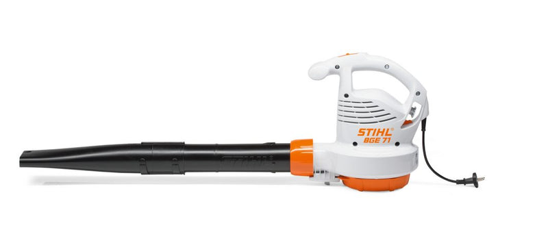 Suflanta STIHL BGE 71 putere 1.1 kW electrica debit aer 485 m3/h forta suflare 9 N