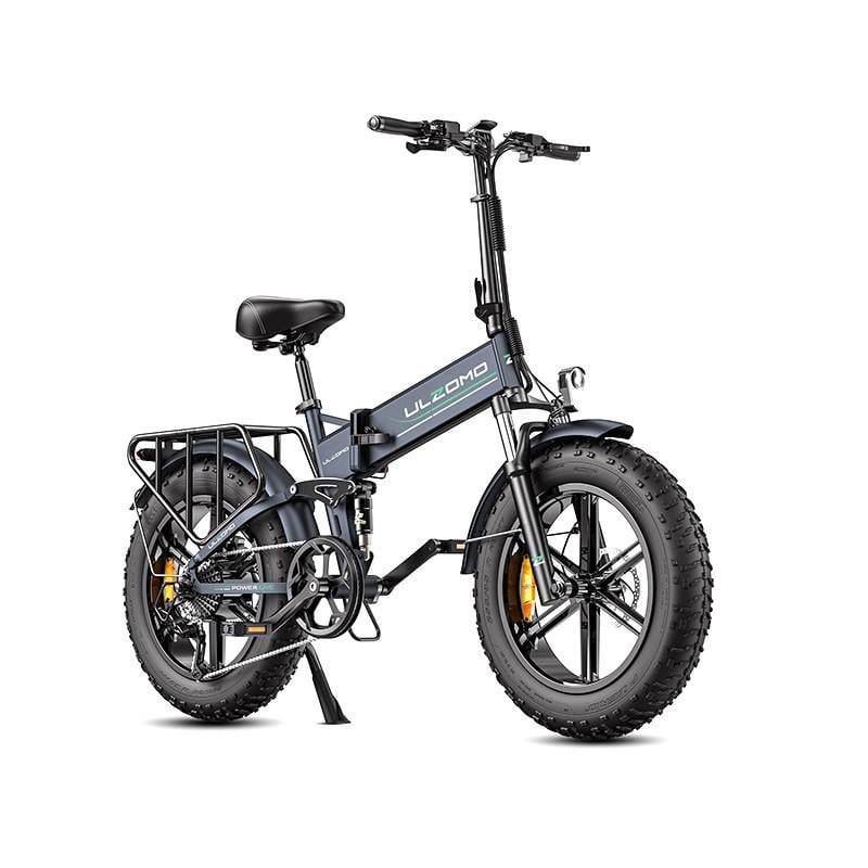 Bicicleta electrica pliabila Voltarom Ulzomo Dunes 20E-bike putere 750W 48V16Ah viteza 40km/h 120km autonomie -Gri