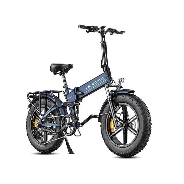 Bicicleta electrica pliabila Voltarom Ulzomo Dunes 20E-bike putere 750W 48V16Ah viteza 40km/h 120km autonomie -Albastru