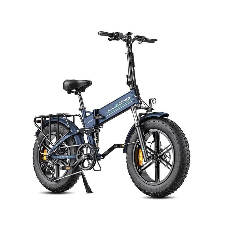Bicicleta electrica pliabila Voltarom Ulzomo Dunes 20E-bike putere 750W 48V16Ah viteza 40km/h 120km autonomie -Albastru