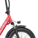 Bicicleta electrica plabila Voltarom ULZOMO E-bike Dolphin 20 viteza 25km/h autonomie 90km fara permis-Roz