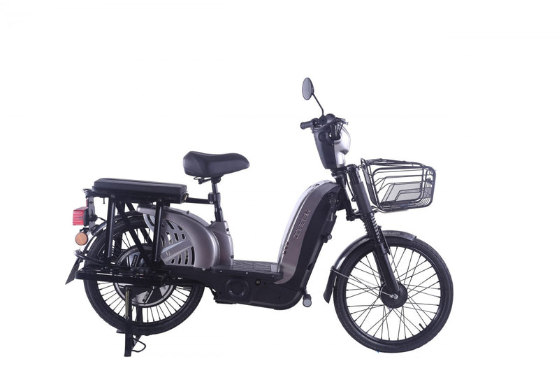 Bicicleta electrica Ztech ZT-01-G GRAPHENE autonomie 40 Km viteza maxima 25 km/h putere 480W acumulator 12Ah/48V nu necesita permis-Albastru