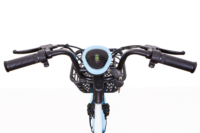 Bicicleta electrica electric Ztech ZT-02 F Speed autonomie 40 Km viteza maxima 25 km/h putere 350W acumulator 12Ah/48V nu necesita permis-Verde