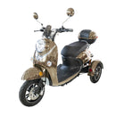 Scuter electric cu 3 roti Breckner Germany BK98532 Putere 800W Acumulator 60V 20Ah Greutate admisa 200 kg Viteza maxima 25 km/h