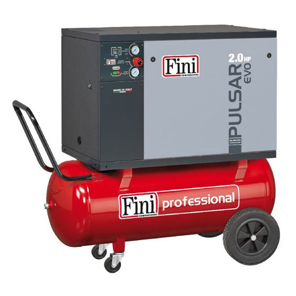 Compresor de aer silentios Fini Pulsar Evo MK102-100-2M 100 l 1.5 kW 10 bar 235 l/min