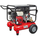 Compresor de aer cu ulei motor termic pe benzina cu 2 cilindri si o treapta de compresie Fini WARRIOR MK113-5.5S EU HONDA 4 kW 10 bar 500 l/min cu butelie de 20 l
