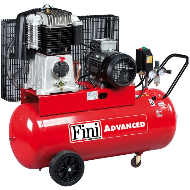 Compresor de aer Fini BK119-90L-5.5T NEW 90 l 4 kW 10 bar 620 l/min