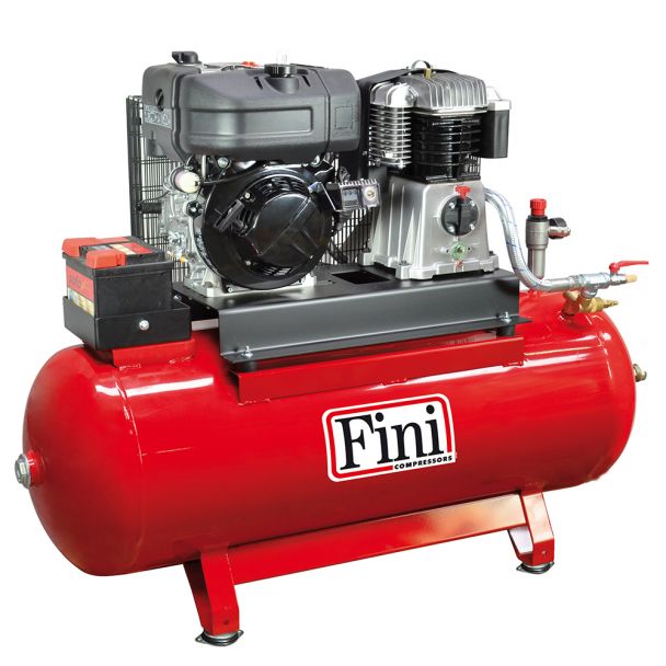 Compresor de aer Fini BK 119-270F-10_Diesel 270 l 10 CP 10 bar 945 l/min