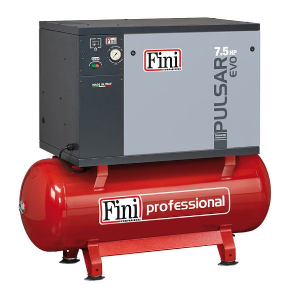 Compresor de aer silentios Fini Pulsar Evo BK119-270-7.5-SD 270 l 5.5 kW 10 bar 840 l/min