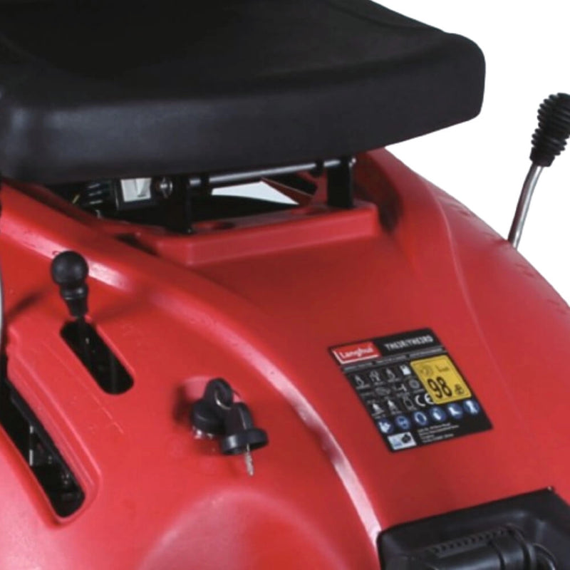 Tractor tuns gazonul BISONTE Agro Garden BTA-TTG630 motor benzina Loncin 7 cp latime lucru 610 mm