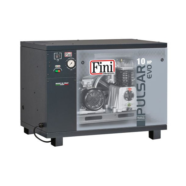 Compresor de aer silentios Fini Pulsar Evo BK120-10-SD 7.5 kW 10 bar 1080 l/min