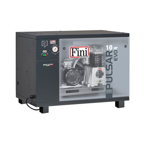 Compresor de aer silentios Fini Pulsar Evo BK120-10-SD 7.5 kW 10 bar 1080 l/min