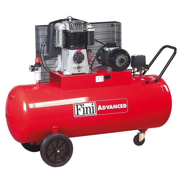 Compresor de aer Fini BK114-200L-4T 200 l 3 kW 10 bar 480 l/min