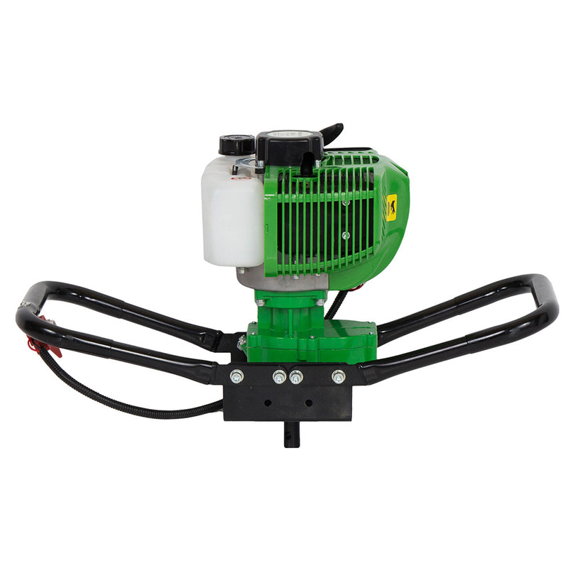 ProGARDEN GD520-3 pachet motoburghiu pamant, 2.3CP, 2 timpi, cu set burghie pamant 80, 100, 200, 300mm si prelungitor burghiu 300mm