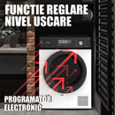 Uscator de rufe Samus SWDP-816 pompa de caldura 8 kg clasa E latime 59.8 cm functie Antisifonare blocare acces copii optiune pornire intarziata