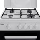 Aragaz pe gaz Samus SM450ANS 4 arzatoare latime 50 cm dispozitiv siguranta plita si cuptor