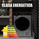 Uscator de rufe Samus SADP-836DS pompa de caldura 8 kg clasa D latime 60 cm functie Antisifonare igienizare UV blocare acces copii optiune pornire intarziata
