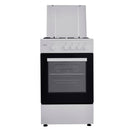Aragaz pe gaz Samus SM450ABS 4 arzatoare latime 50 cm dispozitiv siguranta plita si cuptor