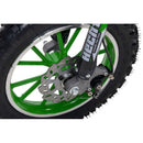 Minicross cu acumulator Hecht 54501 36 v 8 ah capacitate maxima 75 kg autonomie 20 km verde