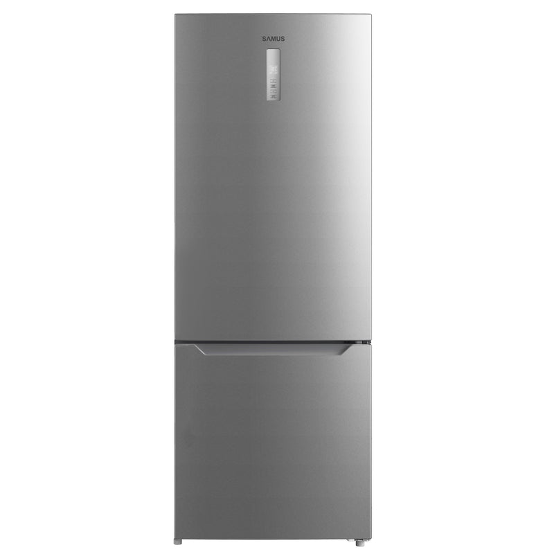 Combina frigorifica Samus SCX755NFE volum 435 l Full No Frost Afisaj electronic LCD Super Freeze Termostat electronic reglabil 3 sertare la congelator H 188 cm