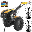 Motocultor diesel 12CP ProGARDEN Campo 1273 Alpine V2 2+1 viteze roti 6.00-12 EU V pornire electrica 2 prize putere 5l ulei