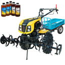 Motocultor ProGARDEN Campo 1273 Alpine motor 12 CP diesel Euro V 2+1 viteze latime lucru 162 cm roti 6.00-12 pornire electrica 2 prize putere remorca 5l ulei