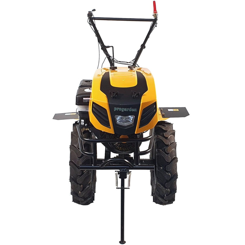 Motocultor ProGARDEN Campo 1803 motor 18CP Euro5 benzina 2+1 viteze latime lucru 162 cm freze roti 6.00-12 roti metal plug arat rarita reglabila plug cartofi 5l ulei