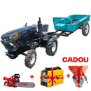 Tractor Heimdall THM-22N + Remorca DKD LY 1000 + CADOU Aparat sudura AgroPro SMART 200 + CADOU Motofierastrau ROTAKT MTF5520SW + CADOU Moara electrica TechnoWorker MME35