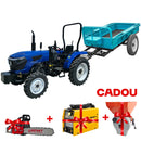 Tractor Heimdall TT 404A + Remorca DKD LY 1000 + CADOU Aparat sudura AgroPro SMART 200 + CADOU Motofierastrau ROTAKT MTF5520SW + CADOU Moara electrica TechnoWorker MME35