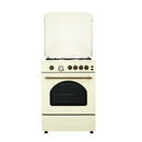 Aragaz pe gaz rustic Samus SR660G4C1 4 arzatoare gaz cuptor pe gaz 55 litri aprindere electrica dispozitiv siguranta arzatoare timer gratar fonta latime 59.8 cm