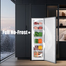 Congelator Samus SCGXE336NFE 204 l Full No Frost Afisaj electronic led Clasa energetica E Super freezeing Ventilator 4 sertare si 2 rafturi
