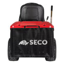 Tractor de gradina SECO CHALLENGE AJ 92/16H motor LONCIN 16 CP latime taiere 92 cm contor ore functionare claxon functie AUTO-MAN colectare maruntire