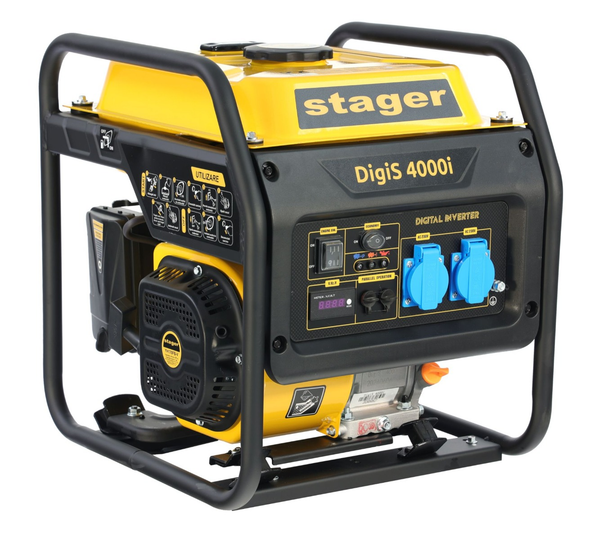 Generator digital Stager DigiS 4000i putere 4kW invertor open-frame monofazat benzina G2