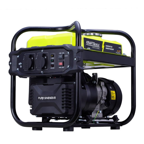 Generator curent invertor Kraft & Dele KD135 putere 2 kW benzina rezervor 10 L monofazat 230 V