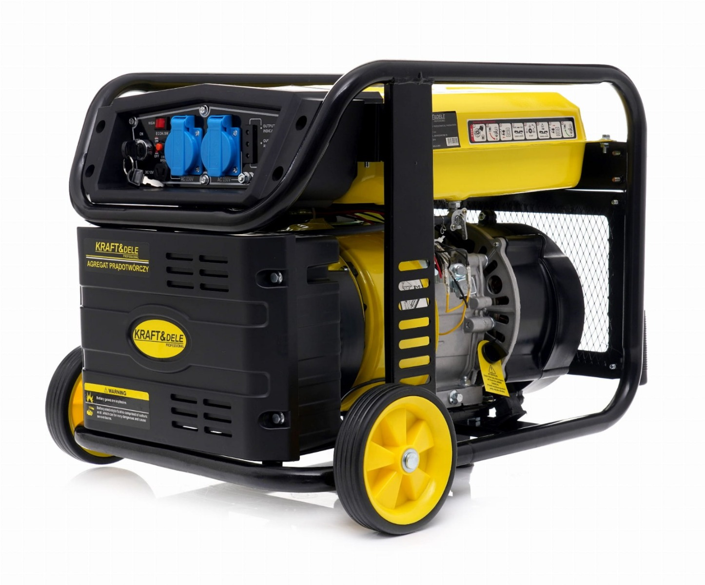 Generator curent invertor Kraft & Dele KD194 putere 4.8 kW benzina rez