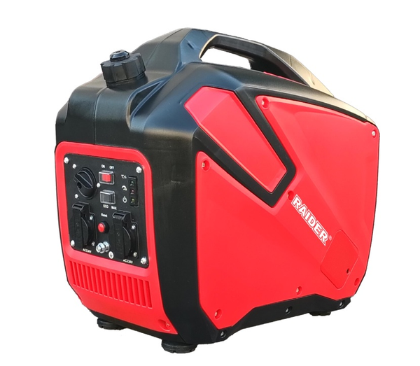 Generator curent Raider RD-GG19 invertor putere 3.2 kW monofazat 230 V benzina rezervor 6L