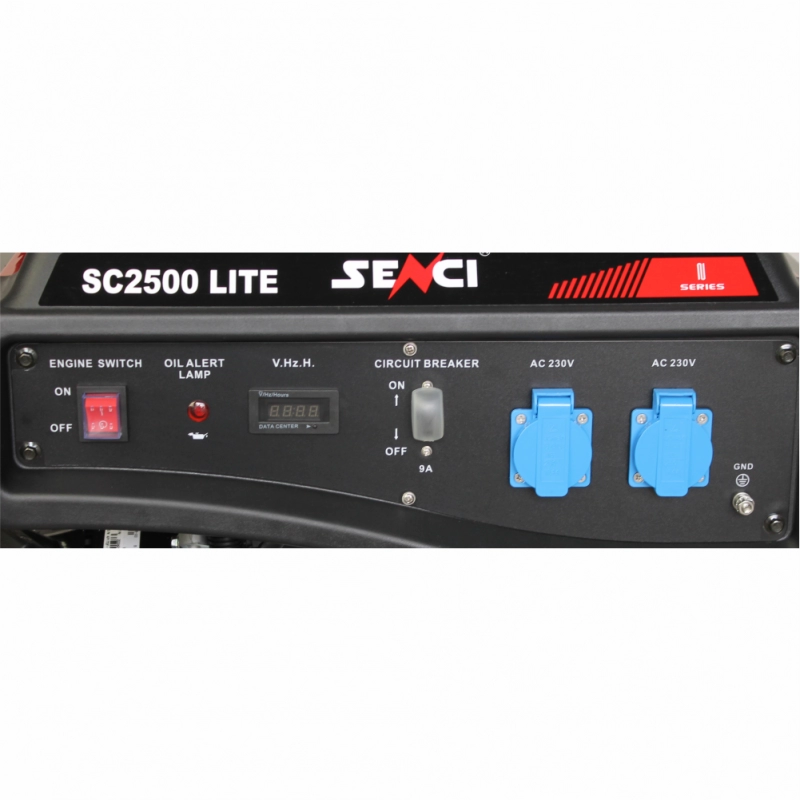 Generator de curent SENCI SC2500 LITE putere maxima 2.2 kW benzina rezervor 15 L 230V AVR
