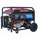 Generator de curent BISONTE SK10000E putere maxima 8 kW benzina rezervor 25 L 230V AVR pornire electrica roti transport