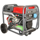 Generator de curent SENCI SC8000DE putere maxima 7 kW Diesel rezervor 18 L 230V AVR pornire electrica roti transport