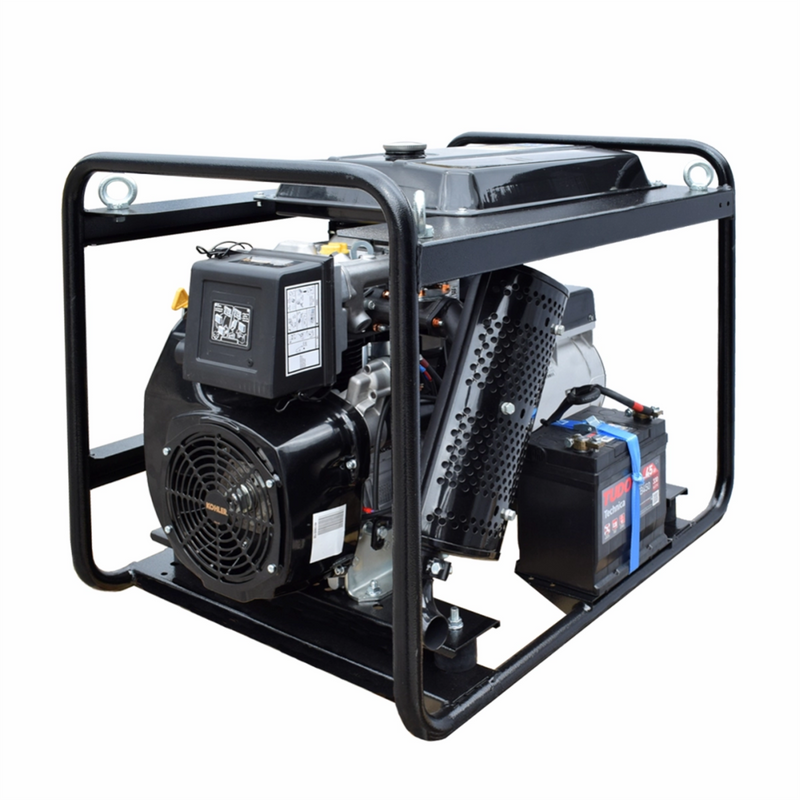 Generator de curent GENMAC CombiPlus G11100KEO P putere maxima 12.3 KW/400V motor diesel Kohler rezervor 19 L