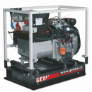 Generator de curent GENMAC Minicage G13100KEO P putere maxima 11,9 kW/400V 4 KW/230V motor Kohler diesel DE rezervor 39 L