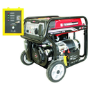 Generator de curent SENCI SC10000E-ATS TOP putere maxima 8.5 kW 230V benzina rezervor 25 L AVR pornire electrica ATS inclus roti transport