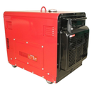 Generator de curent insonorizat SENCI SCD7500Q putere maxima 6 kW 230V Diesel rezervor 18 L AVR pornire electrica ATS inclus