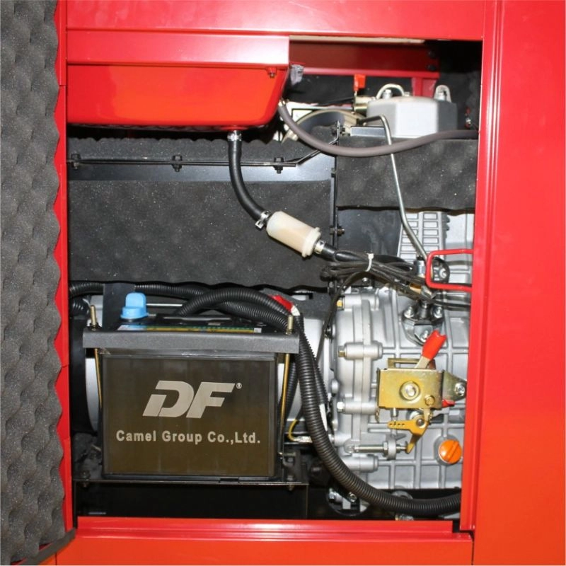 Generator de curent insonorizat SENCI SC10000Q-3 putere maxima 8 kW 400V Diesel rezervor 18 L AVR pornire electrica fara ATS