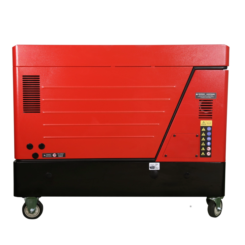 Generator de curent insonorizat SENCI SCD11000S ATS putere maxima 8.5 kW 230V Diesel rezervor 18 L AVR pornire electrica ATS inclus