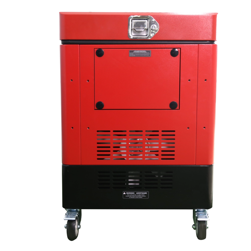 Generator de curent insonorizat SENCI SCD11000S ATS putere maxima 8.5 kW 230V Diesel rezervor 18 L AVR pornire electrica ATS inclus