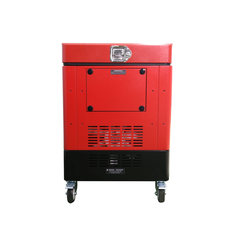 Generator de curent insonorizat SENCI SCD11000S-3 ATS putere maxima 8.5 kW 400V Diesel rezervor 18 L AVR pornire electrica ATS inclus