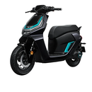 Scuter electric ZEEHO AE6+ L1e Liquid Black Miami Blue '24 putere 5600W viteza 45 km/h baterie 27Ah/69V autonomie 100 km roti 13/14" display digital Cruise Control