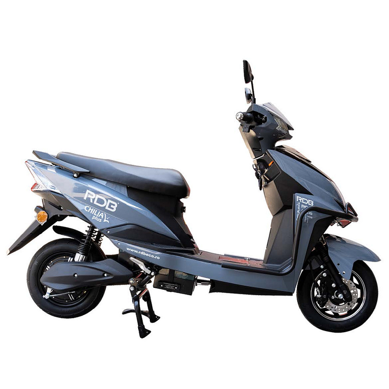 Scuter electric RDB CHILIA Plus 800W fara permis 25 km/h autonomie 55 km-Gri